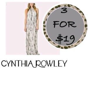 3/$19 Cynthia Rowley Tie Dye Maxi Dress